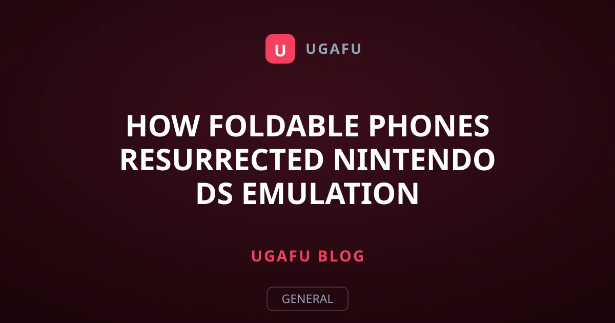 How Foldable Phones Resurrected Nintendo DS Emulation
